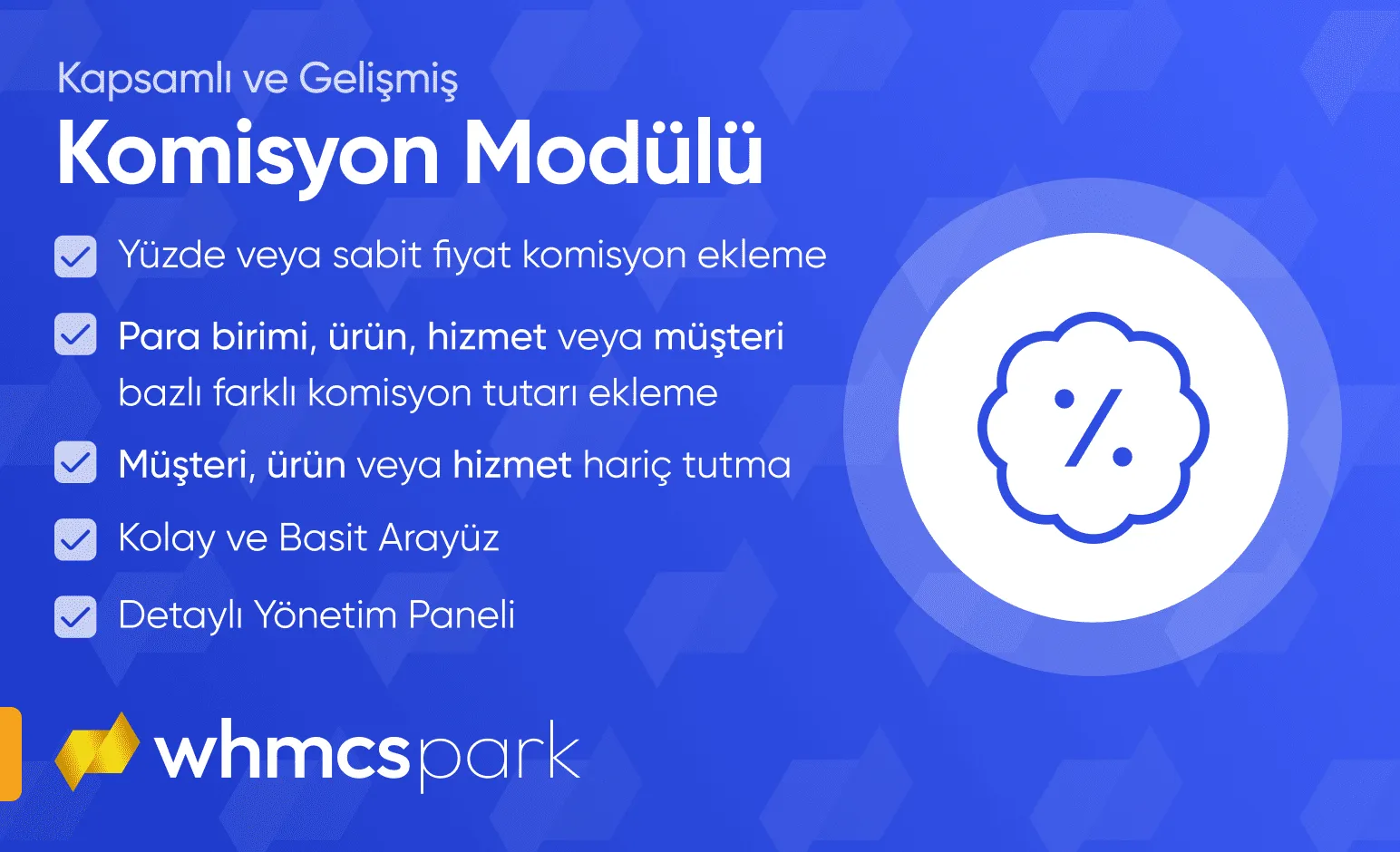 Komisyon Modülü
