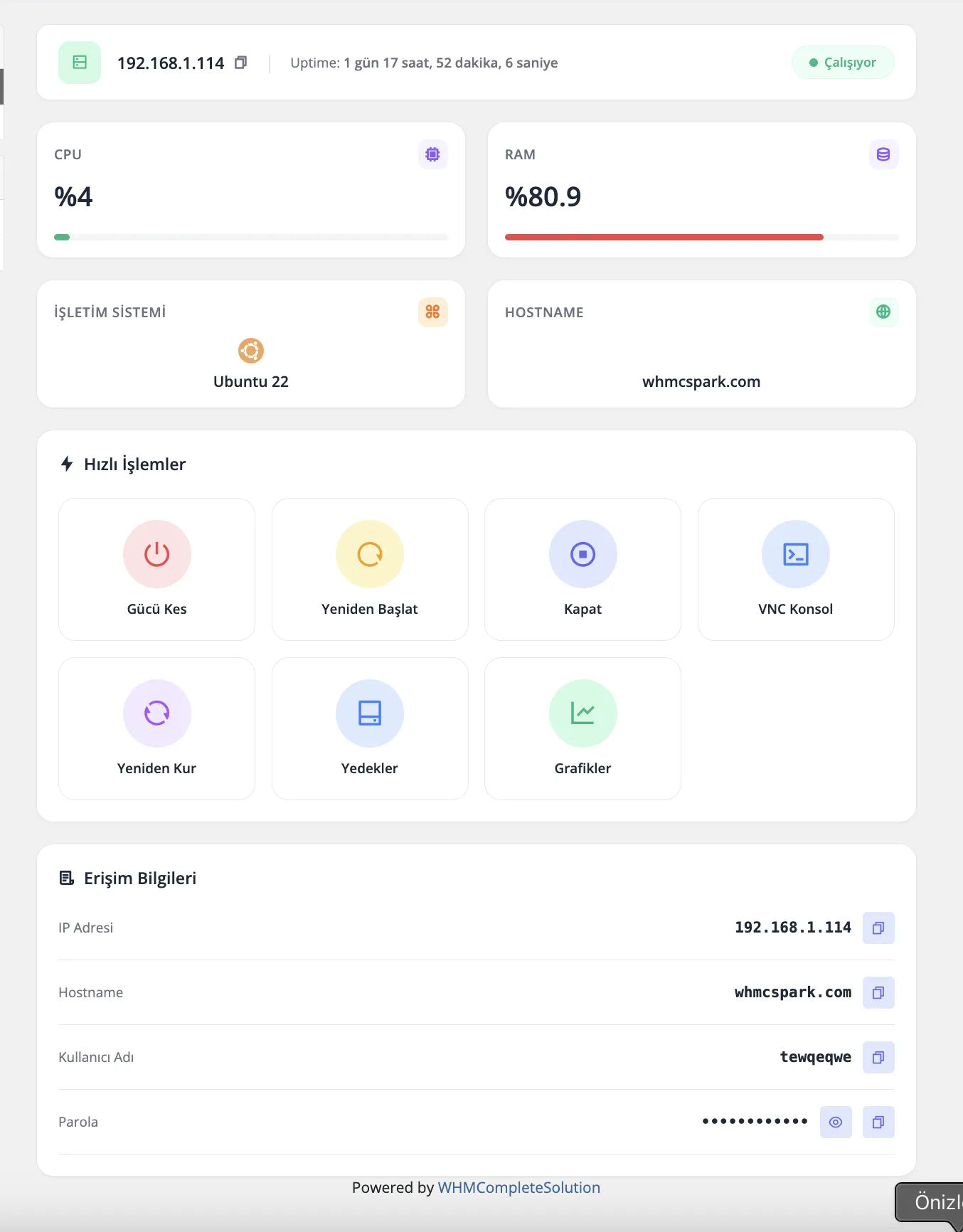 Proxmox VE Modülü