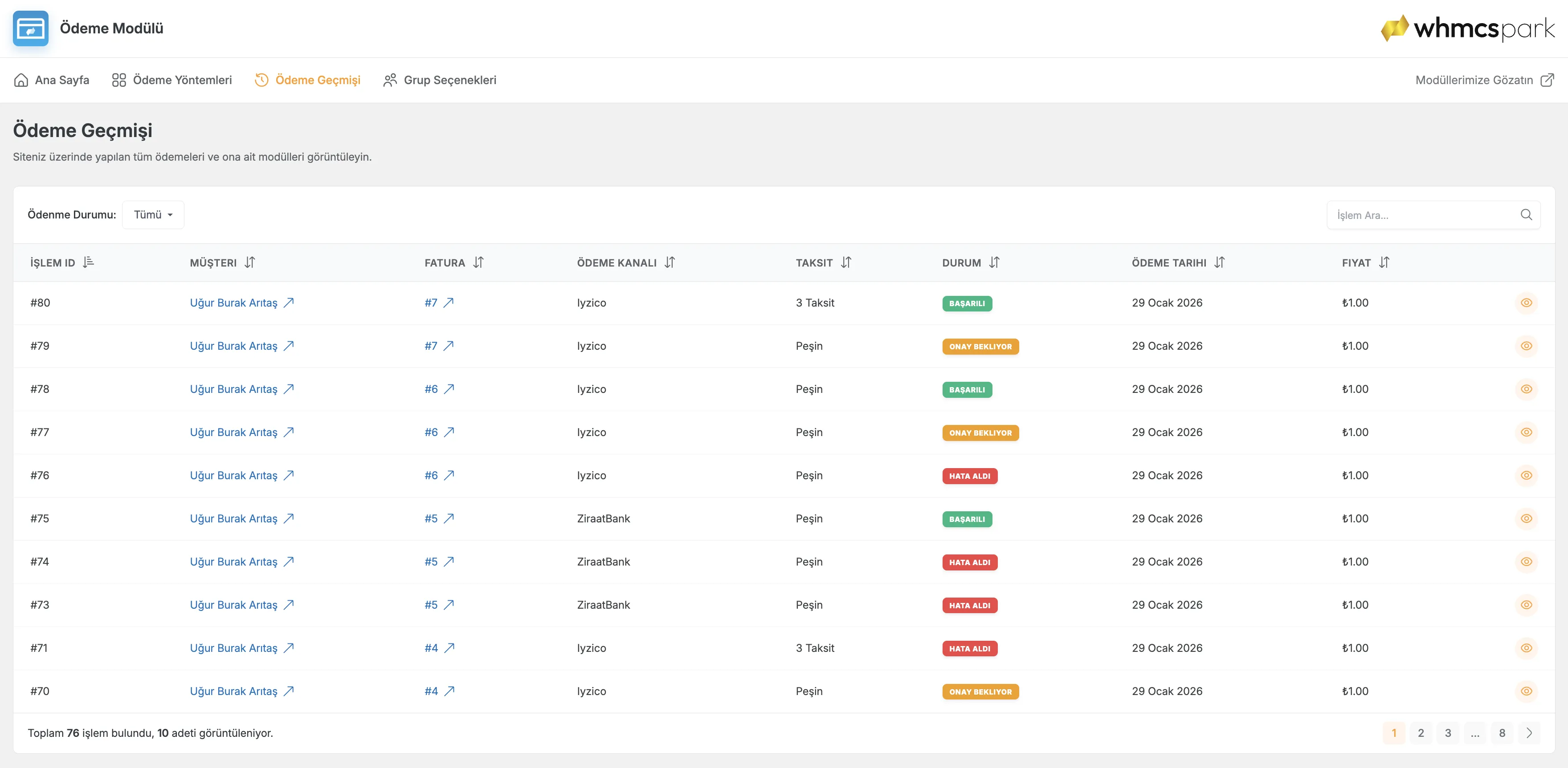 GarantiBank Payment Module