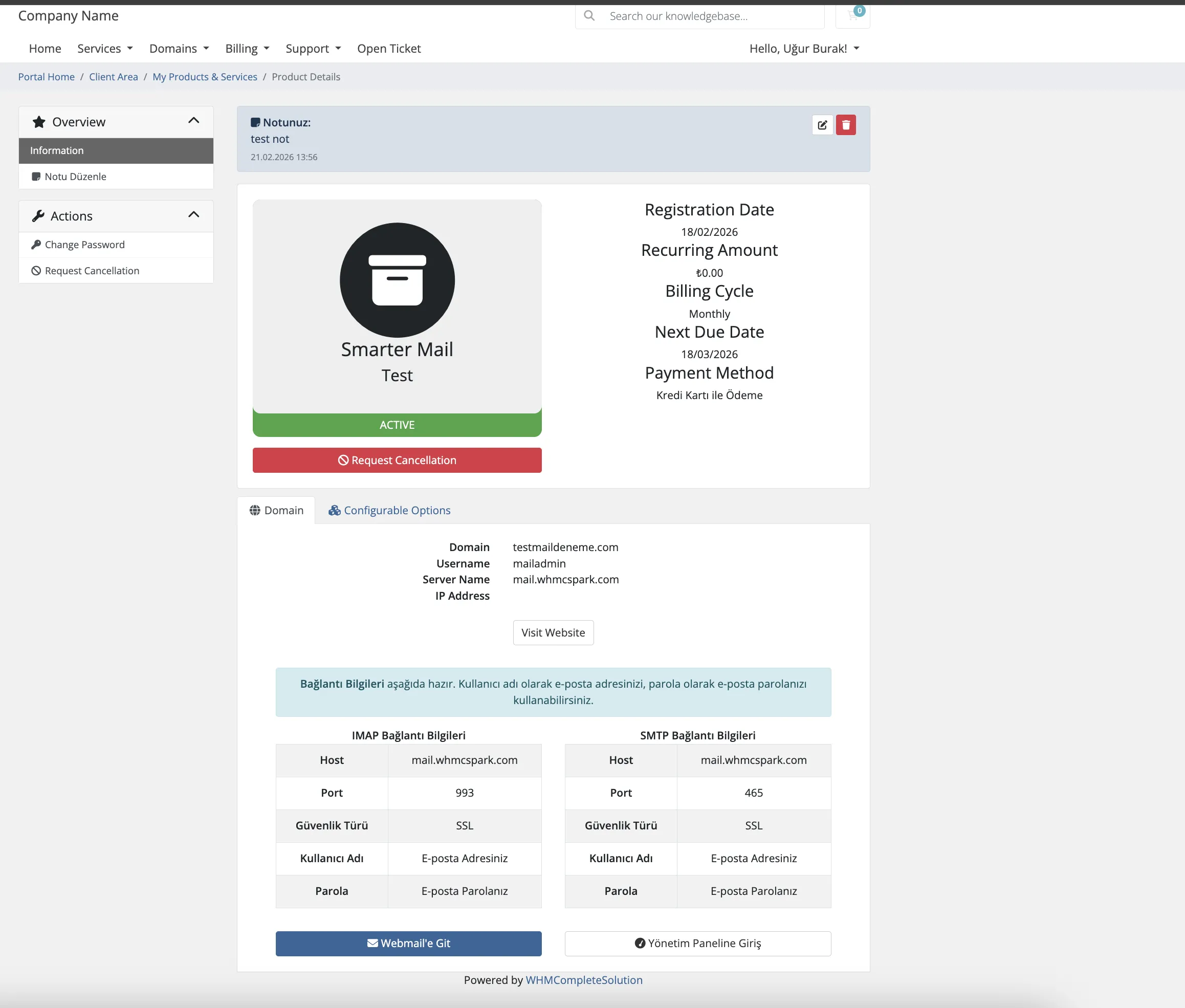 Smarter Mail Module