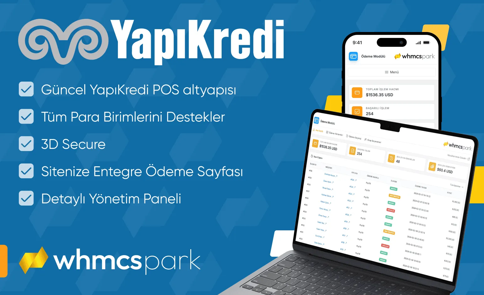 Yapı Kredi Ödeme Modülü
